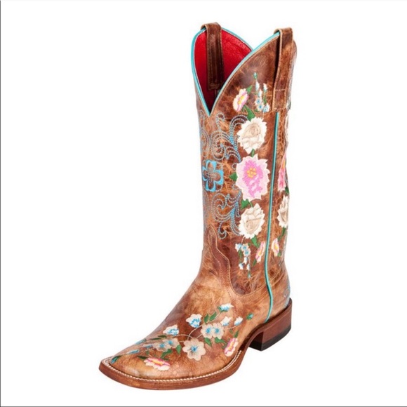 Macie Bean Boots Other - Girl's Macie Bean Boots Floral Cowboy Boots. Size 2